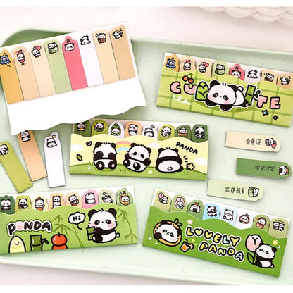 Panda Bookmark Sticky Notes