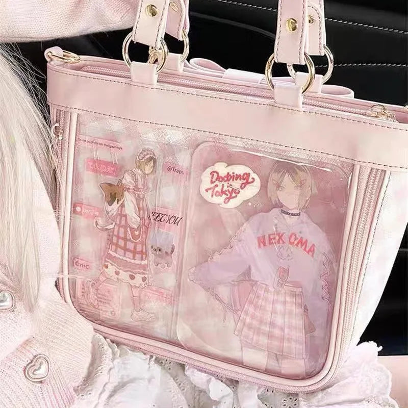 Pastel Gingham Ita Tote Bag