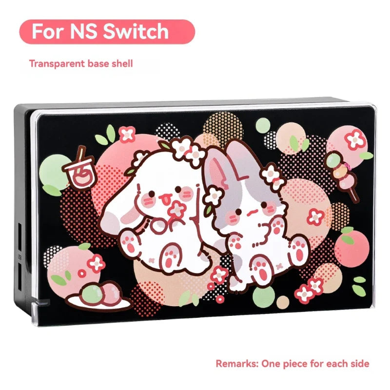 Kawaii Pink Strawberry Bunny Nintendo Switch Cover – Kore Kawaii