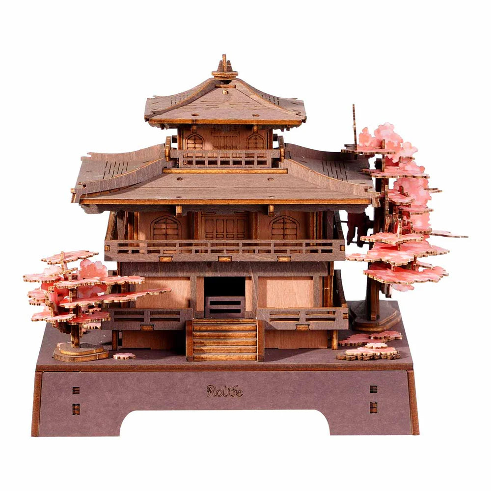 Rolife Sakura Pavilion 3D Wooden Puzzle