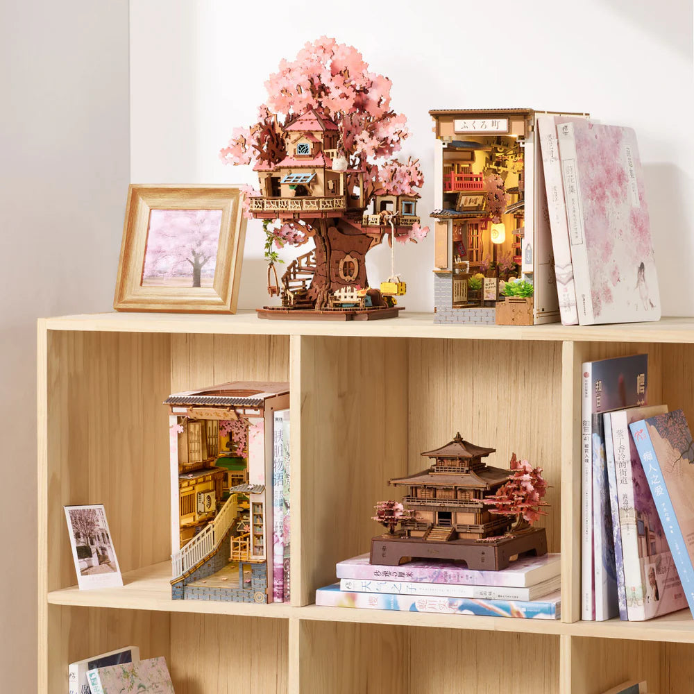 Rolife Sakura Pavilion 3D Wooden Puzzle
