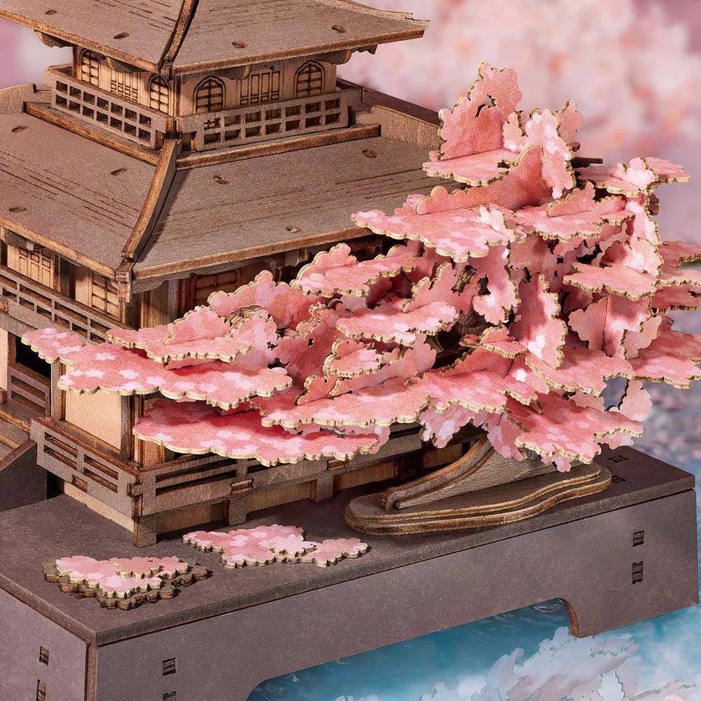 Rolife Sakura Pavilion 3D Wooden Puzzle