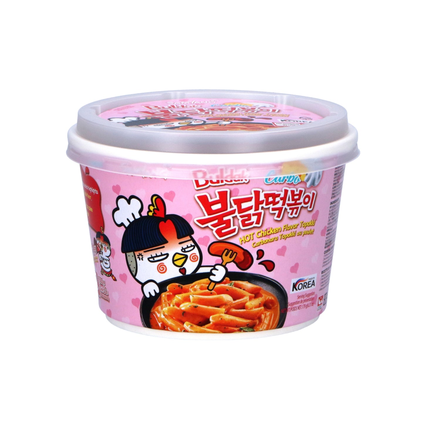 Samyang Buldak Topokki Carbonara Bowl (Korea)