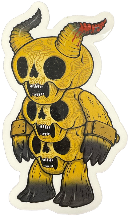 Demon: Stickers, 3-Headed Goat