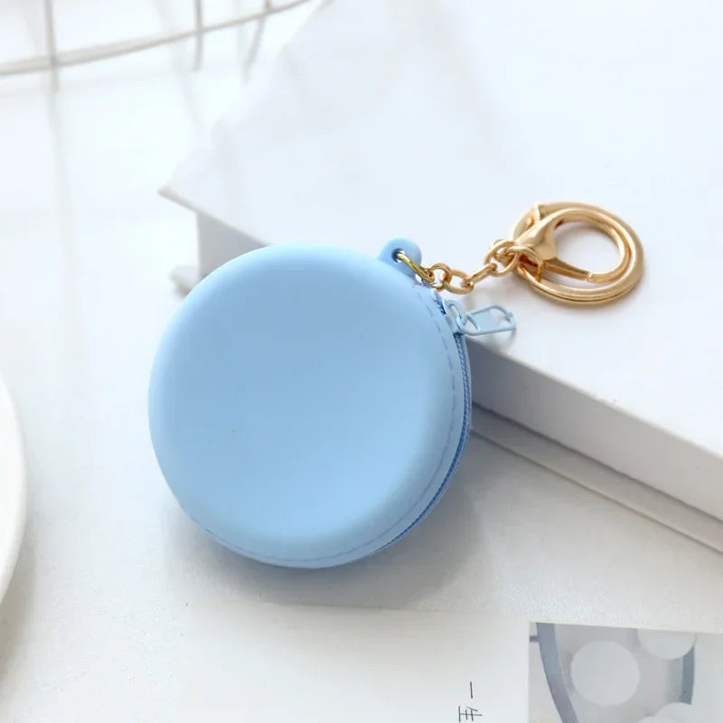 Round Silicone Coin Purses