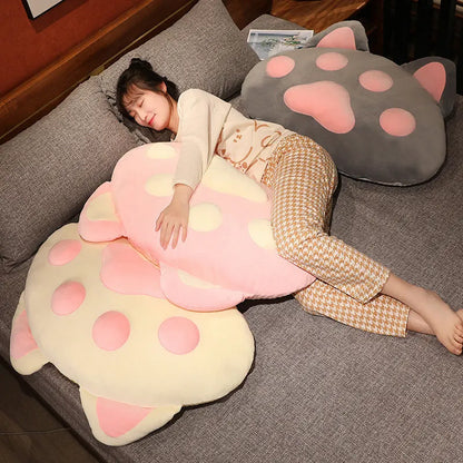 Giant Cat Paw Pillows