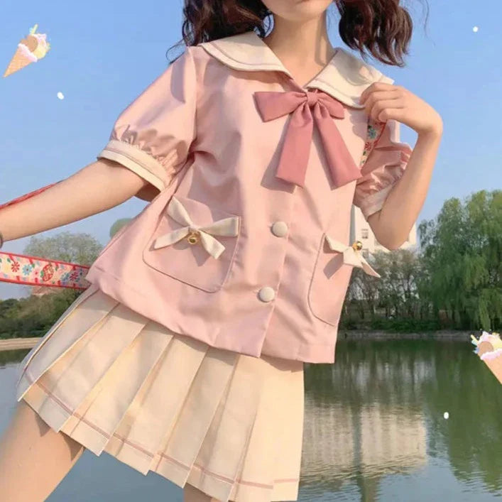 Pink Bunny Sailor Uniform Outfit