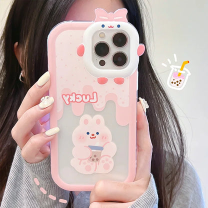 Kawaii Animal Samsung Galaxy Phone Cases