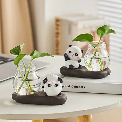 Kawaii Panda Flower Pots