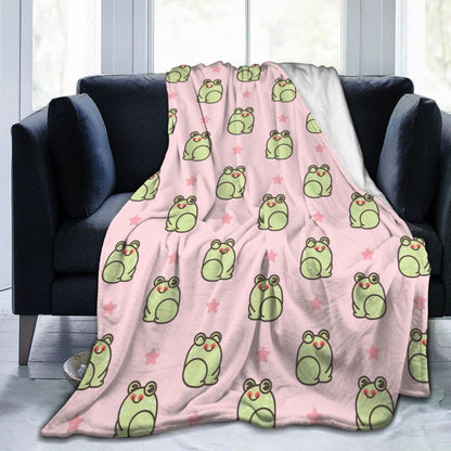 Flannel Frog Blankets