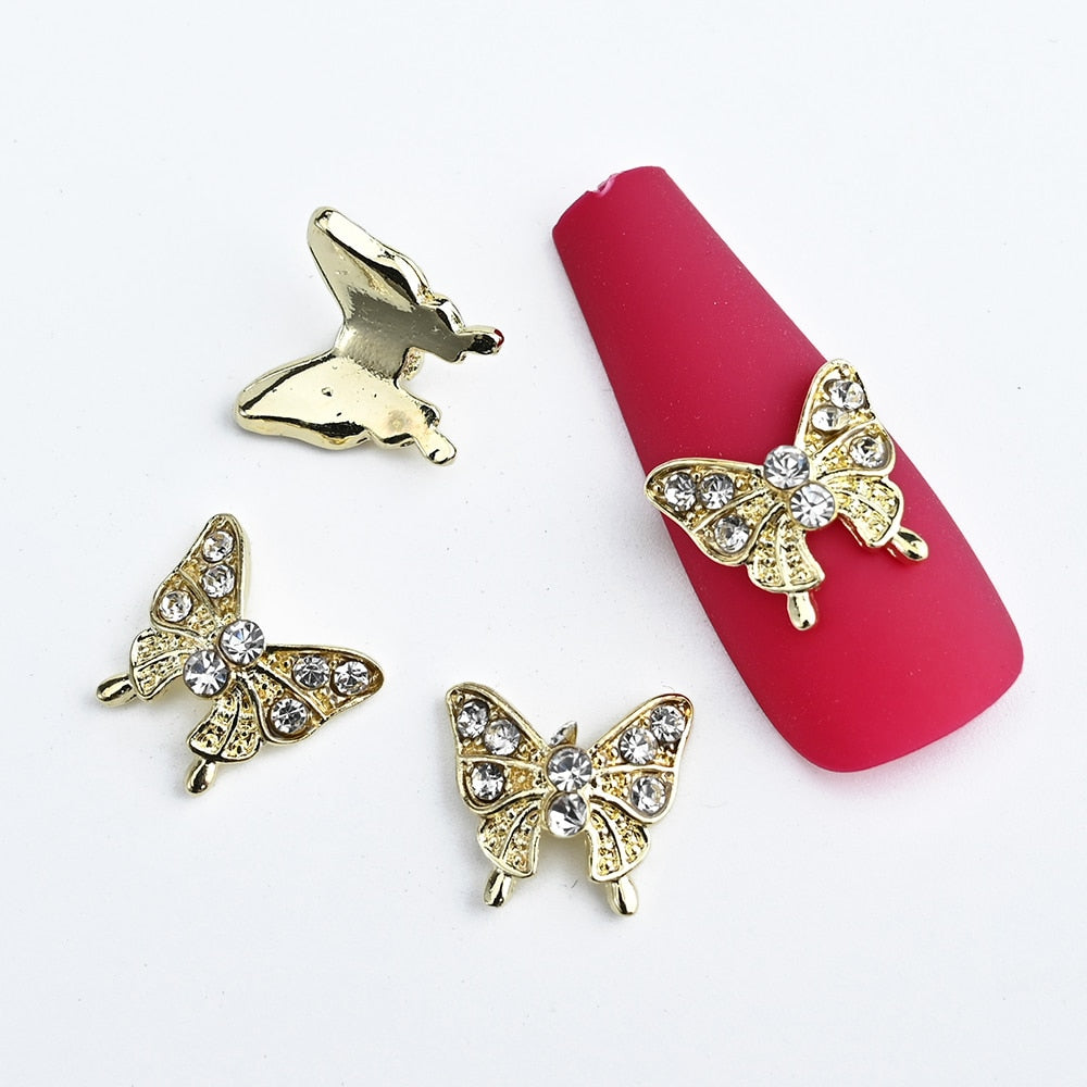 Butterfly Nail Charms