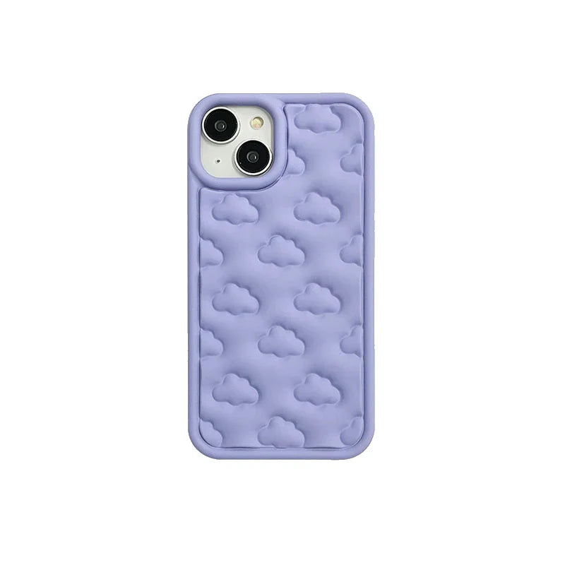 Soft Cloud Silicone iPhone Case