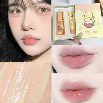 Honey Bear Lip Oil & Lip Mask