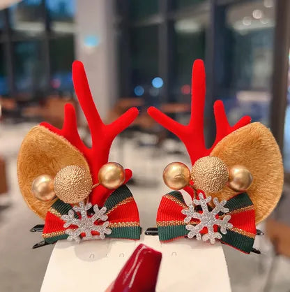 Reindeer Hair Clips