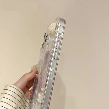 Cute Ocean Clear iPhone Case