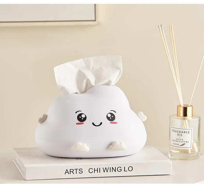 Kawaii Cloud Tissue Box