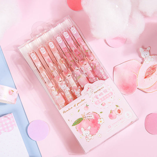 Sakura Peach Bunny Stifte