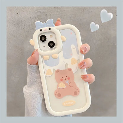 Kawaii Animal Samsung Galaxy Phone Cases