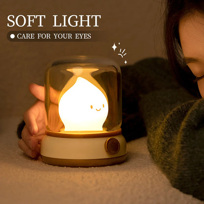 Kawaii Flame Lantern Night Light