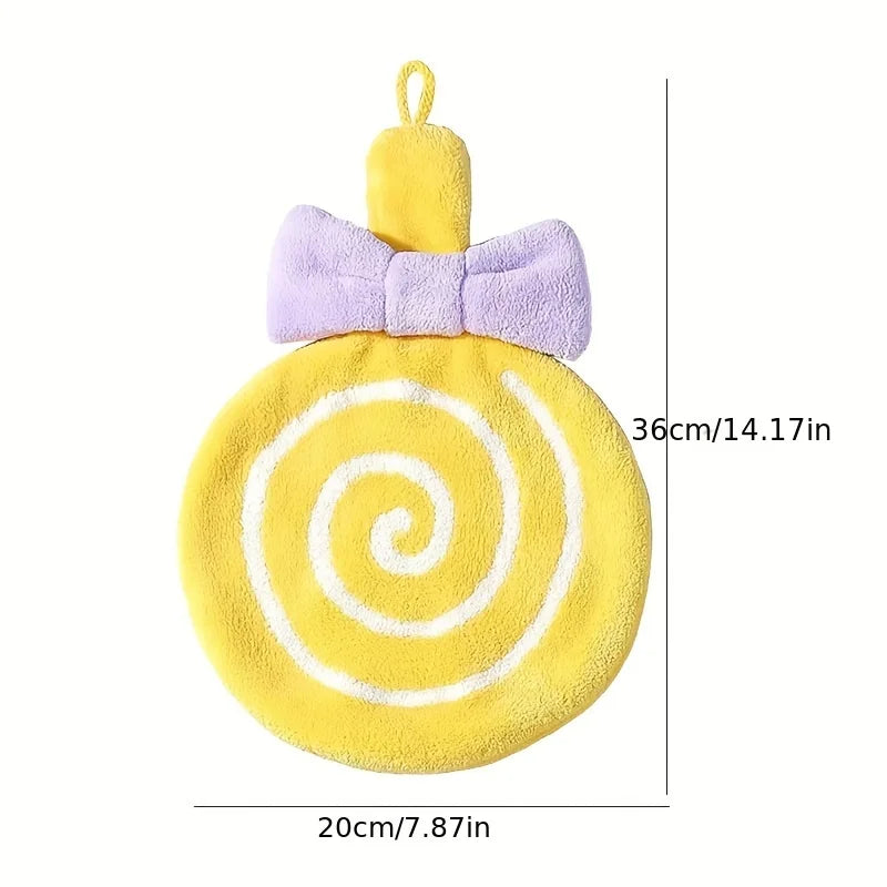 Cute Lollipop Hand Towels