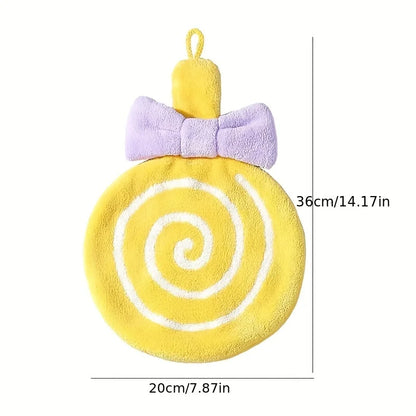 Cute Lollipop Hand Towels