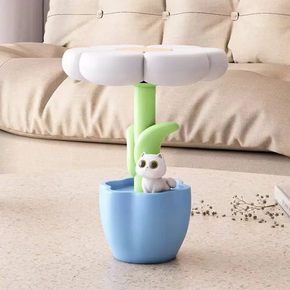 Flower Cat Side Table