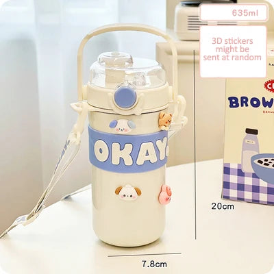 Kawaii Stainless Steel Thermos