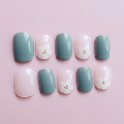 Daisy Flowers Press On Nails