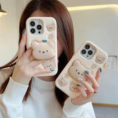 Cute Bear iPhone Case