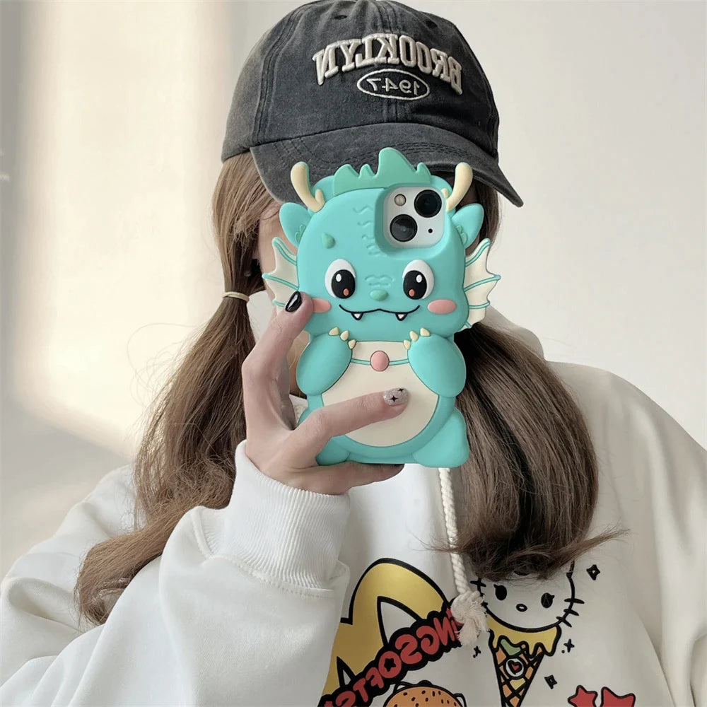 Kawaii Dragon iPhone Case