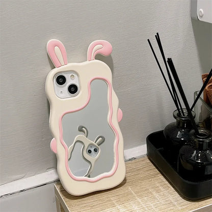 Mirror Bunny iPhone Case