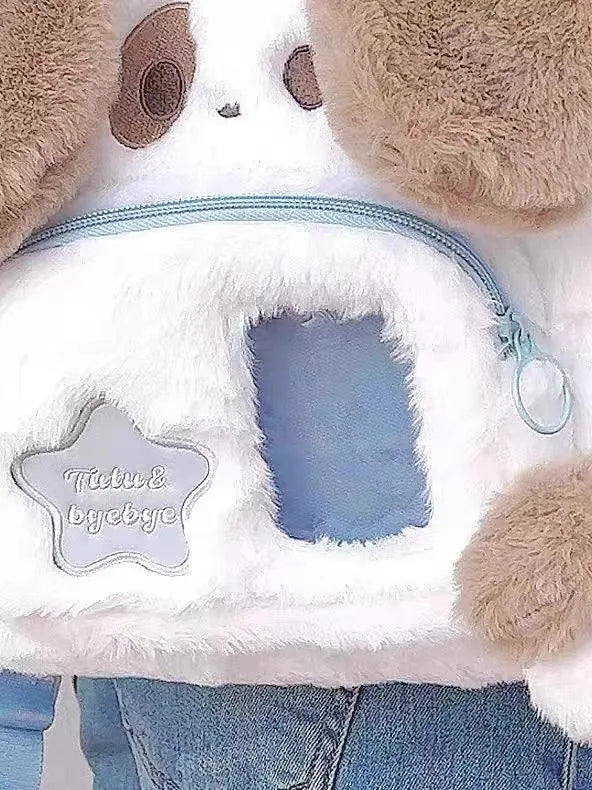 Plush Puppy Backpack