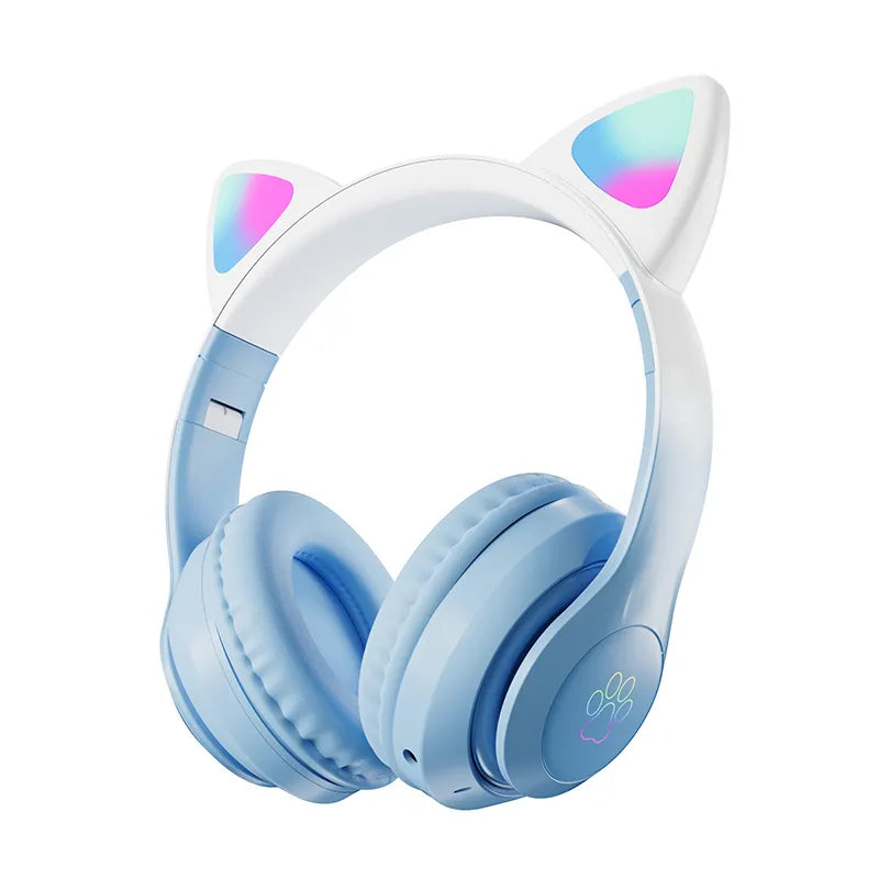 Cat Ears Gaming-Headset mit LED-Leuchten