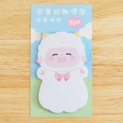 Kawaii Animal Hugs Sticky Notes