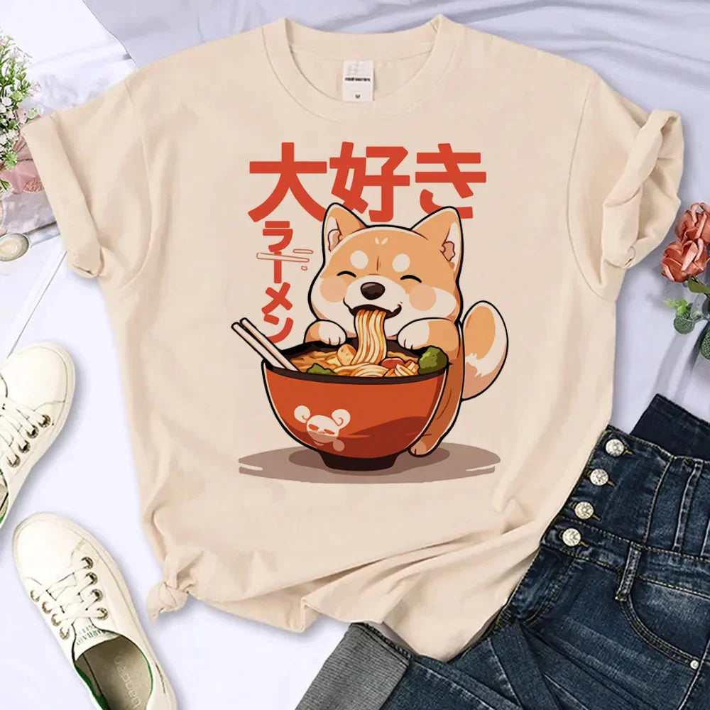 Shiba Inu Ramen T-Shirt