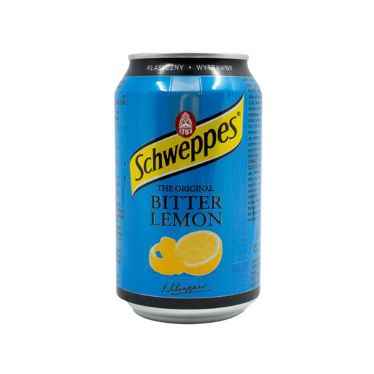 Schweppes Bitter Lemon Can (11.2oz)(Poland)