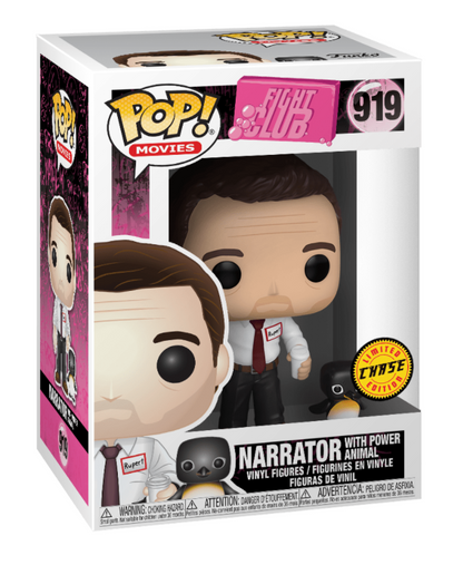 POP! Movies: 919 Fight Club, Narrator (Power Animal) (Chase)