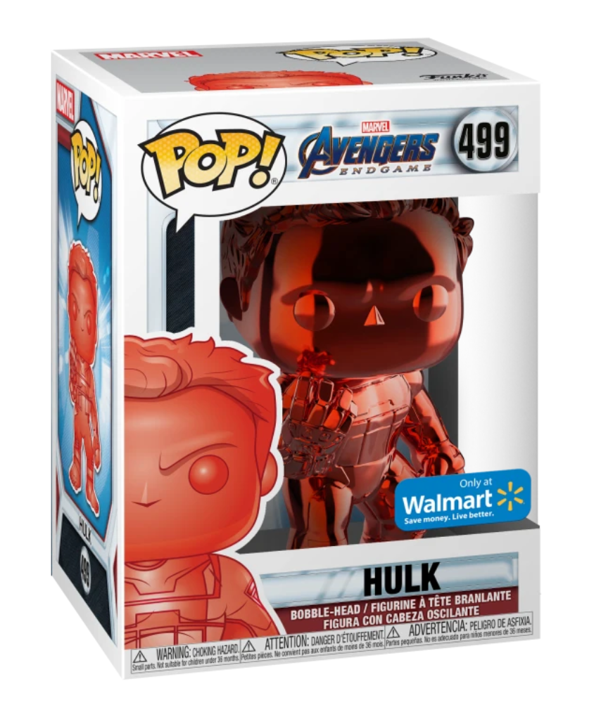 POP! Marvel: 499 Avengers Endgame, Hulk (Red CRM) Exclusive