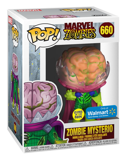 POP! Marvel: 660 Zombies, Mysterio (GITD) Exclusive