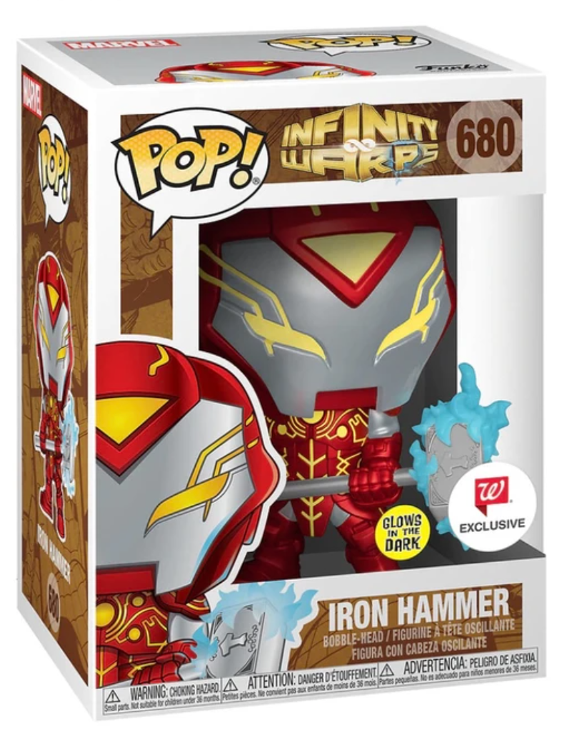 POP! Marvel: 680 Iron Hammer (GITD) Exclusive