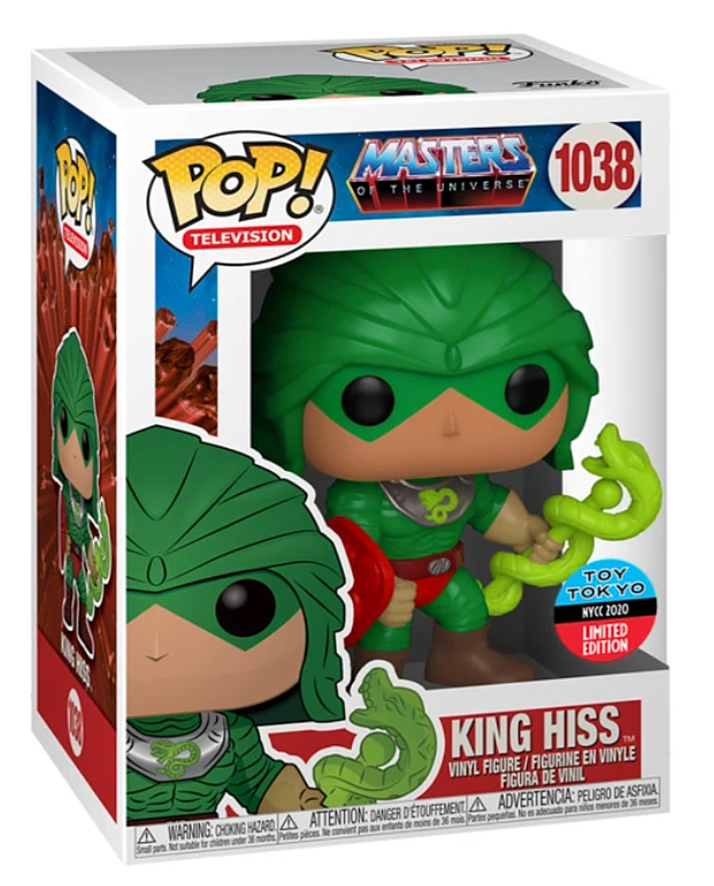 POP! Television: 1038 MOTU, King Hiss Exclusive