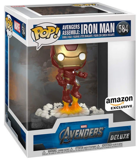 POP! Marvel (Super Deluxe): 584 Avengers Assemble, Iron Man Exclusive