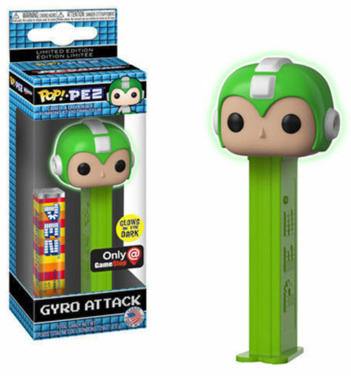 POP! PEZ: Games (Mega Man), Gyro Attack (GITD) Exclusive