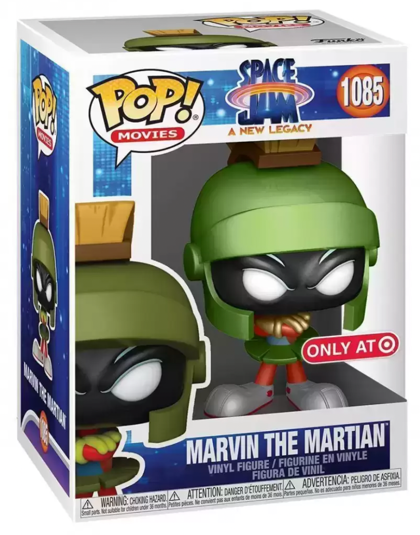 POP! Movies: 1085 Space Jam, Marvin The Martian (MT) Exclusive