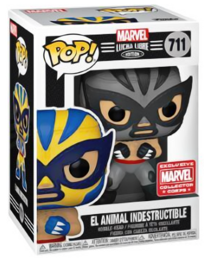 POP! Marvel: 711 Lucha Libre, El Animal Indestructible Exclusive