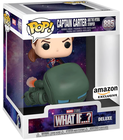 POP! Marvel (Super Deluxe): 885 What If...?, Captain Carter and Hydra Stomper Exclusive