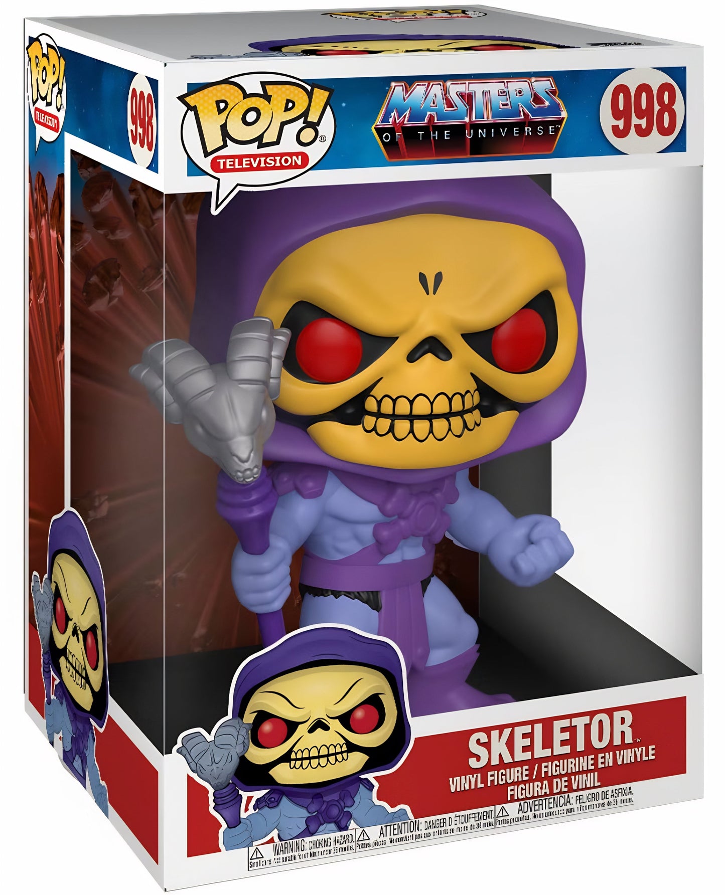 POP! Animation (Jumbo Deluxe): 998 MOTU, Skeletor