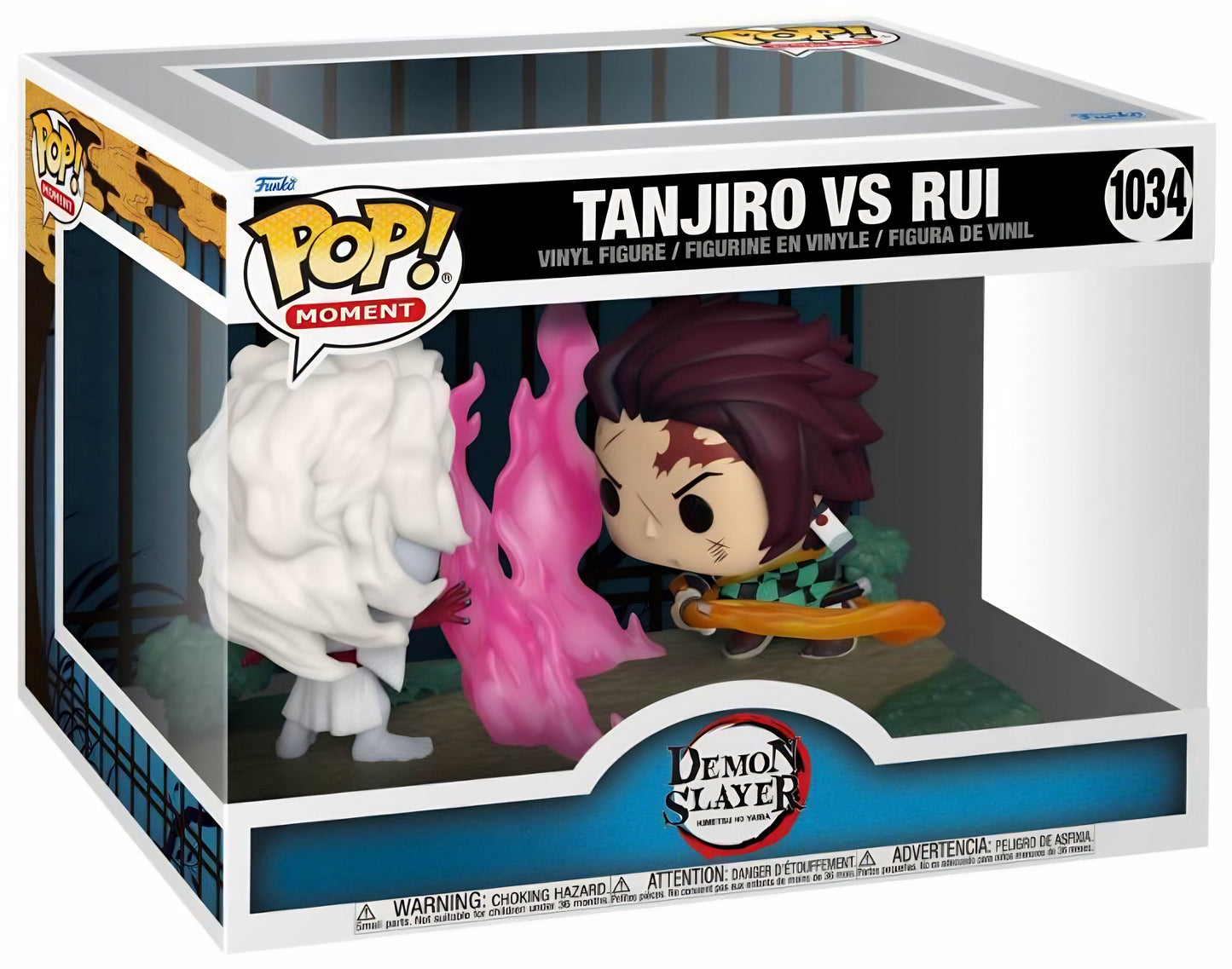 POP! Moment (Animation): 1034 Demon Slayer, Tanjiro vs Rui