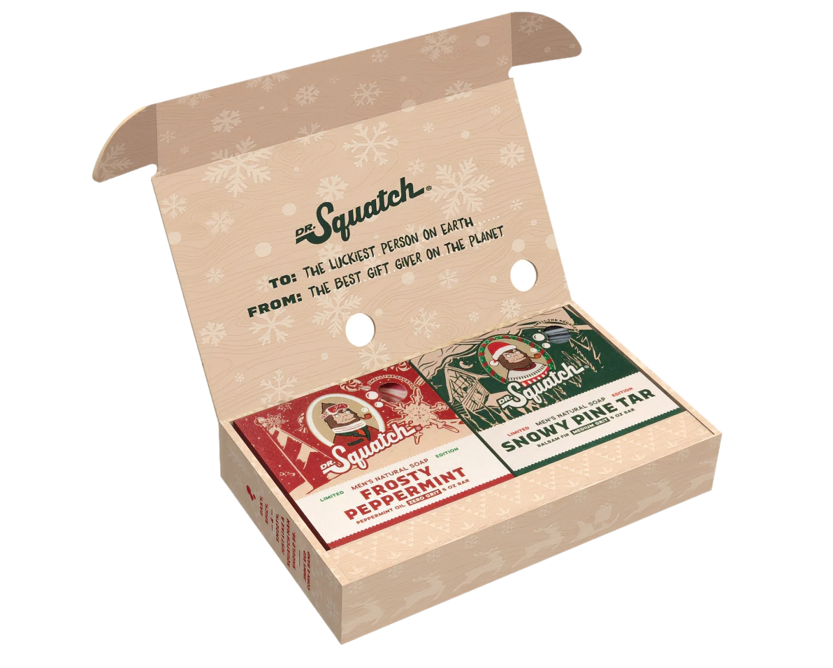 Dr. Squatch: Bar Soap, Holiday Gift Set (Limited Edition)