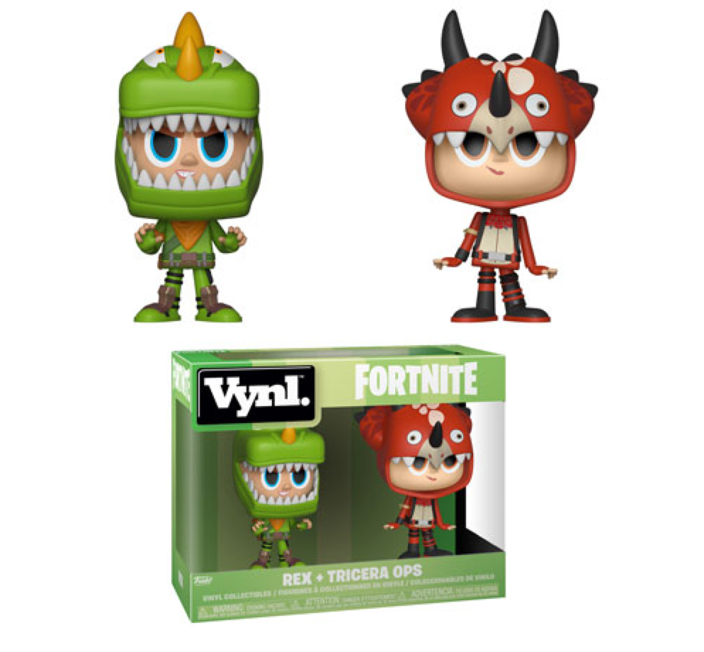 Funko VYNL: Fortnite - Rex and Tricera Ops Vinyl Figures